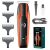 Maquina Corta Pelo Trimmer Vgr V-999 Velocidades Recargable Naranja/Negro