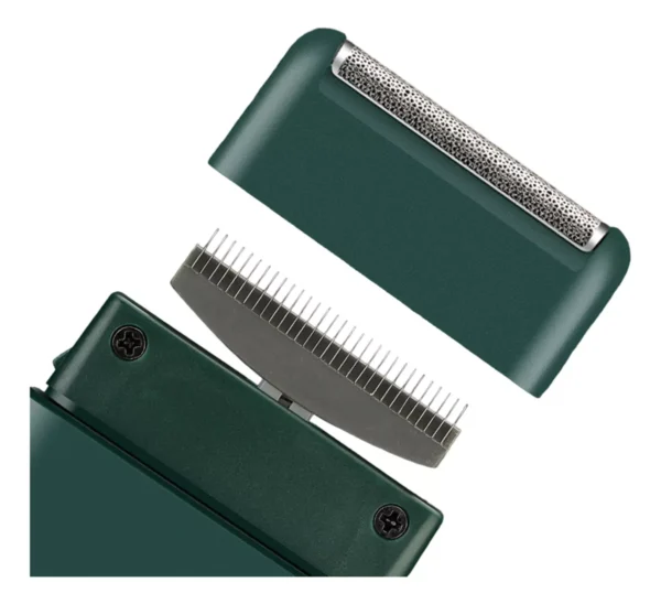 Repuesto Cuchilla Afeitadora Mini Shaver Patillera Vgr V-390 Verde
