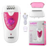 Depiladora Eléctrica Mujer VGR V-722 Cara Cuerpo Cejas 2en1 Rosa