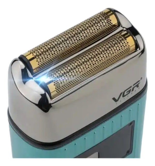 Repuesto Cuchilla Afeitadora Eléctrica VGR V-357 Patillera Verde