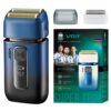 Afeitadora Eléctrica 2en1 Trimmer Vgr V-362 Afa Argentina Color Azul
