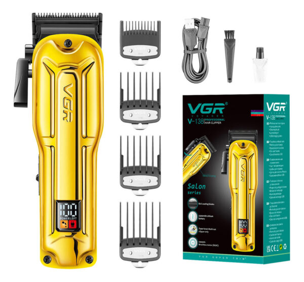 Cortapelo Inalámbrica Hombre VGR V-138 Metal Motor Brushless