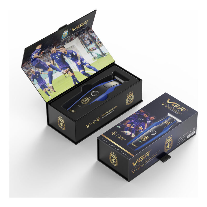 Alternative view of Máquina Trimmer usb VGR V-999 Afa Argentina azul Oficial