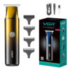 Máquina Patillera Profesional Recargable VGR V-986 Usb Led