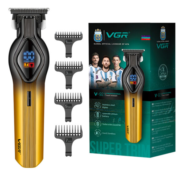 Máquina Patillera Profesional VGR V-921 Turbo AFA Argentina