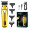 Máquina Trimmer Profesional Barbería VGR V-912 Metal Usb