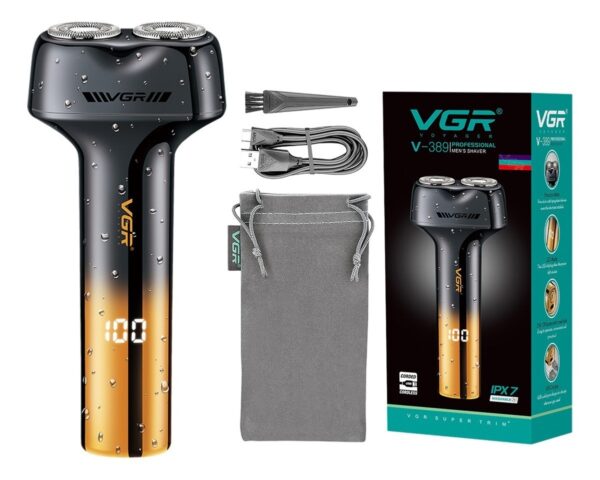 Afeitadora Eléctrica Hombre VGR V-389 Inalámbrica Usb IPX7