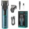 Máquina Trimmer Patillera Vgr V-973 Ipx5 Rueda De Longitud