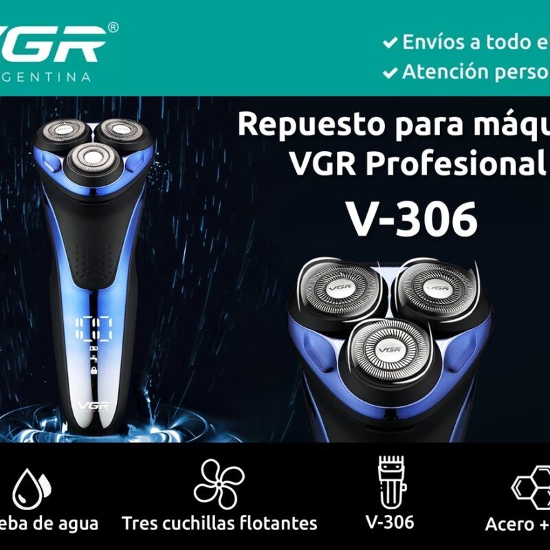 Alternative view of Repuesto Afeitadora Electrica Shaver Vgr V-306 Rasuradora