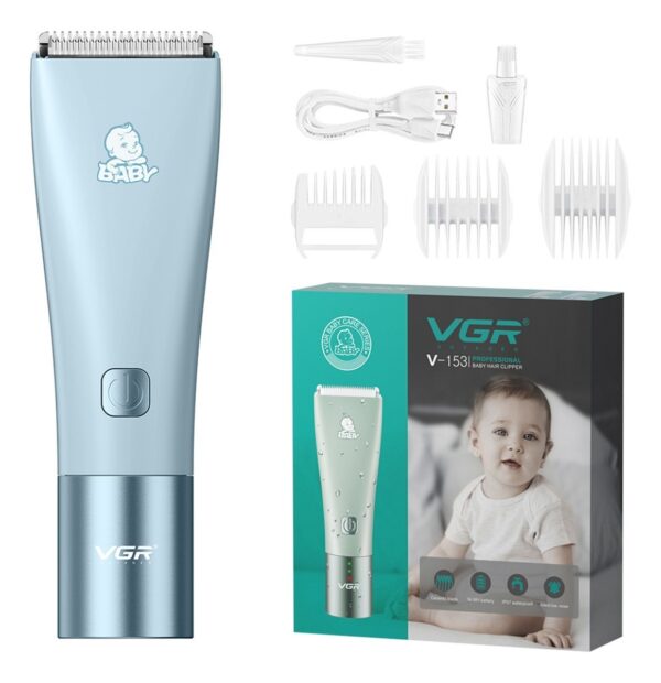 Máquina Cortar Pelo Bebés VGR V-153 Cerámica Silenciosa IPX7