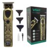 Máquina Trimmer Patillera Profesional VGR V-916 Metal Usb