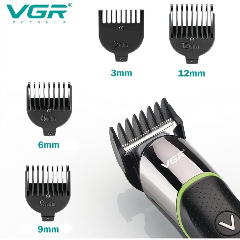 Alternative view of Maquina Corta Pelo Barba Vgr V-191 Peinados Recargable Usb