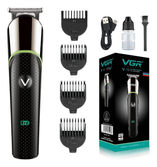 Maquina Corta Pelo Barba Vgr V-191 Peinados Recargable Usb