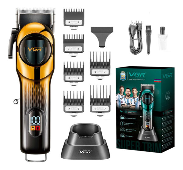 Cortadora de Pelo Profesional Inalambrica VGR V-166 Usb AFA