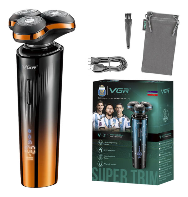 Afeitadora Eléctrica Hombre shaver VGR V-311 AFA recargable