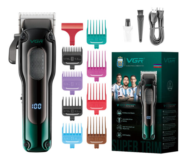 Máquina Cortar Pelo clipper Profesional VGR V-013 recargable