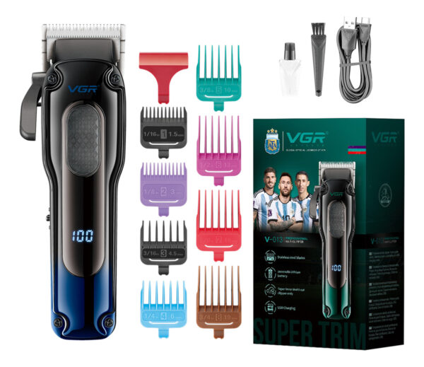 Máquina Cortar Pelo clipper Profesional VGR V-013 recargable