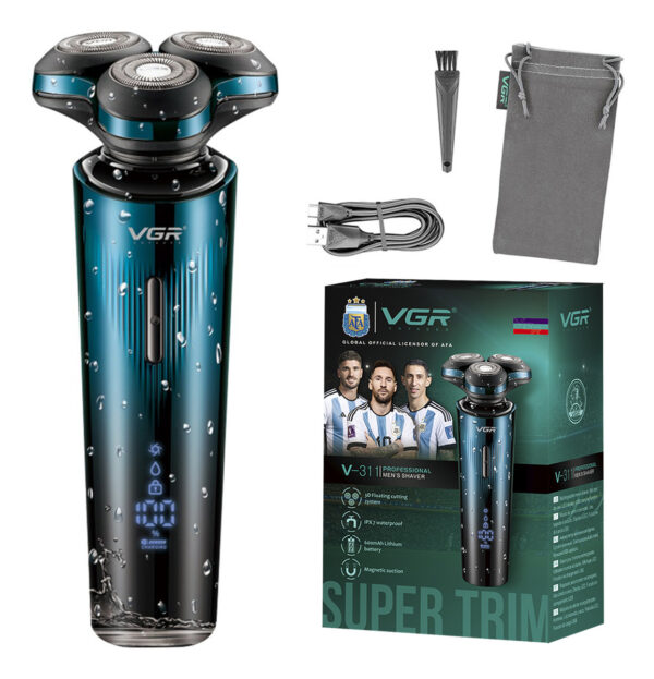 Afeitadora Eléctrica Hombre shaver VGR V-311 AFA recargable