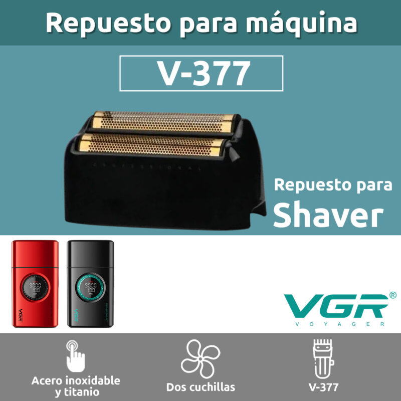 Alternative view of Repuesto Cabezal Para Afeitadora Shaver Vgr V-377