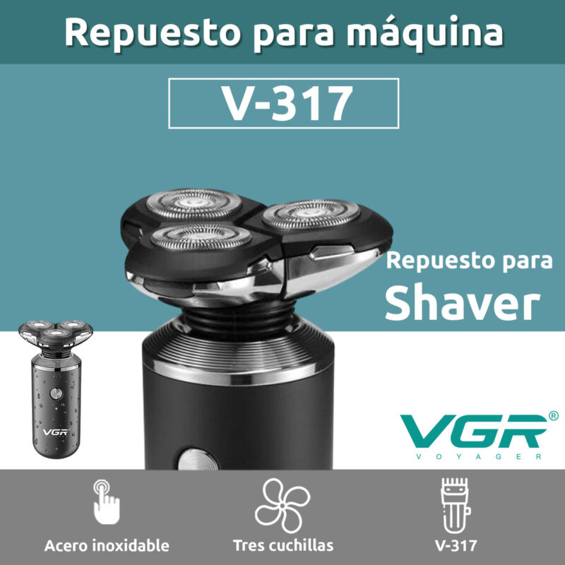 Alternative view of Repuesto Cabezal Para Afeitadora Shaver Vgr V-317
