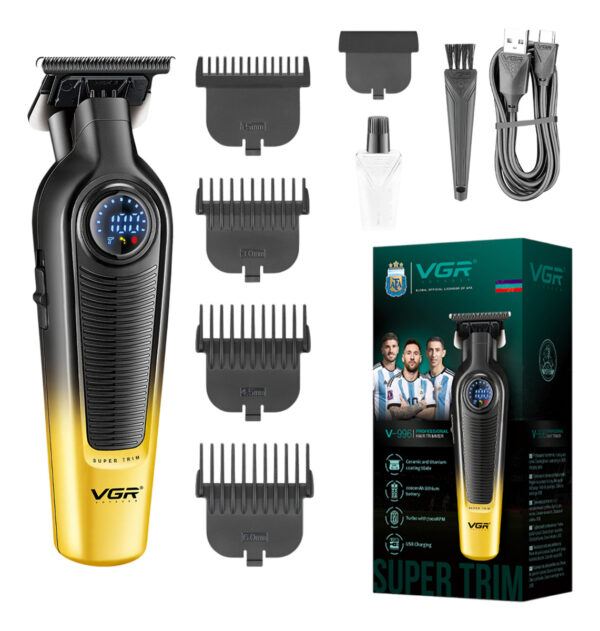 Máquina Cortar Pelo Profesional Patillera Vgr V-996 7000 Rpm