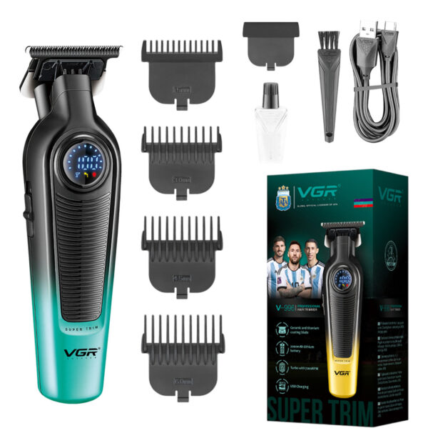 Máquina Cortar Pelo Profesional Patillera Vgr V-996 7000 Rpm