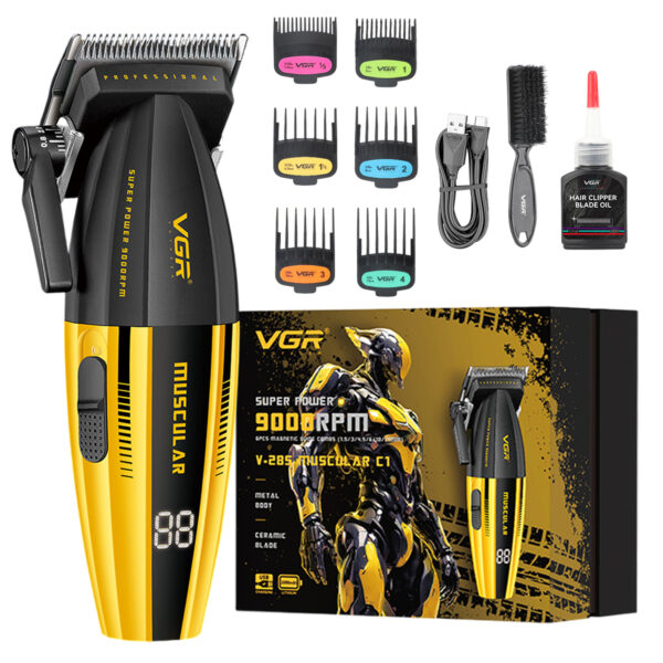 Máquina Cortadora Profesional Vgr V-285 9000 Rpm Inalámbrica