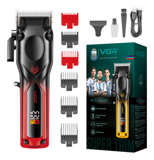 Maquina Cortadora Profesional Inalambrica Vgr V-656 Hombre