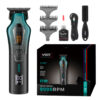 Máquina Corta Pelo Patillera Trimmer VGR V-997 Motor Vector 11000RPM Color Verde