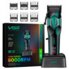 Maquina Cortar Pelo Profesional Vgr V-119 Motor Bldc 8000rpm Color Verde