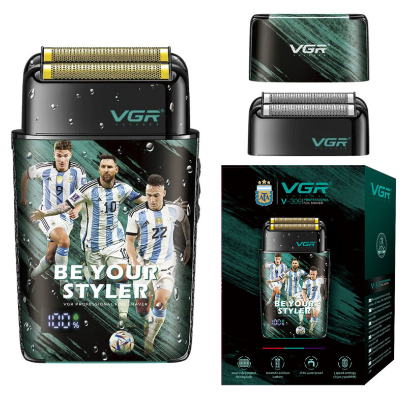 Afeitadora Electrica Rasuradora Recargable VGR V-309 AFA Argentina