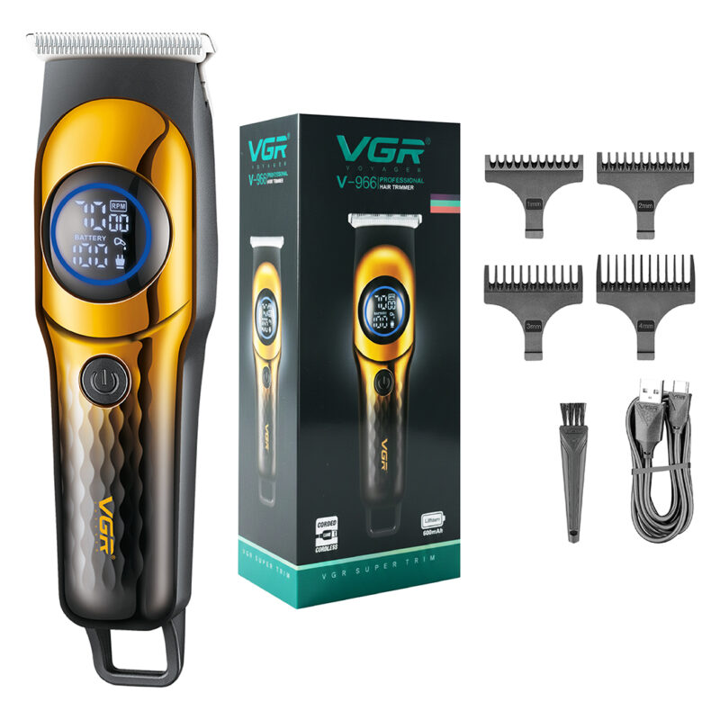 Afeitadora Eléctrica Hombres Carga Rápida Usb Vgr V-966