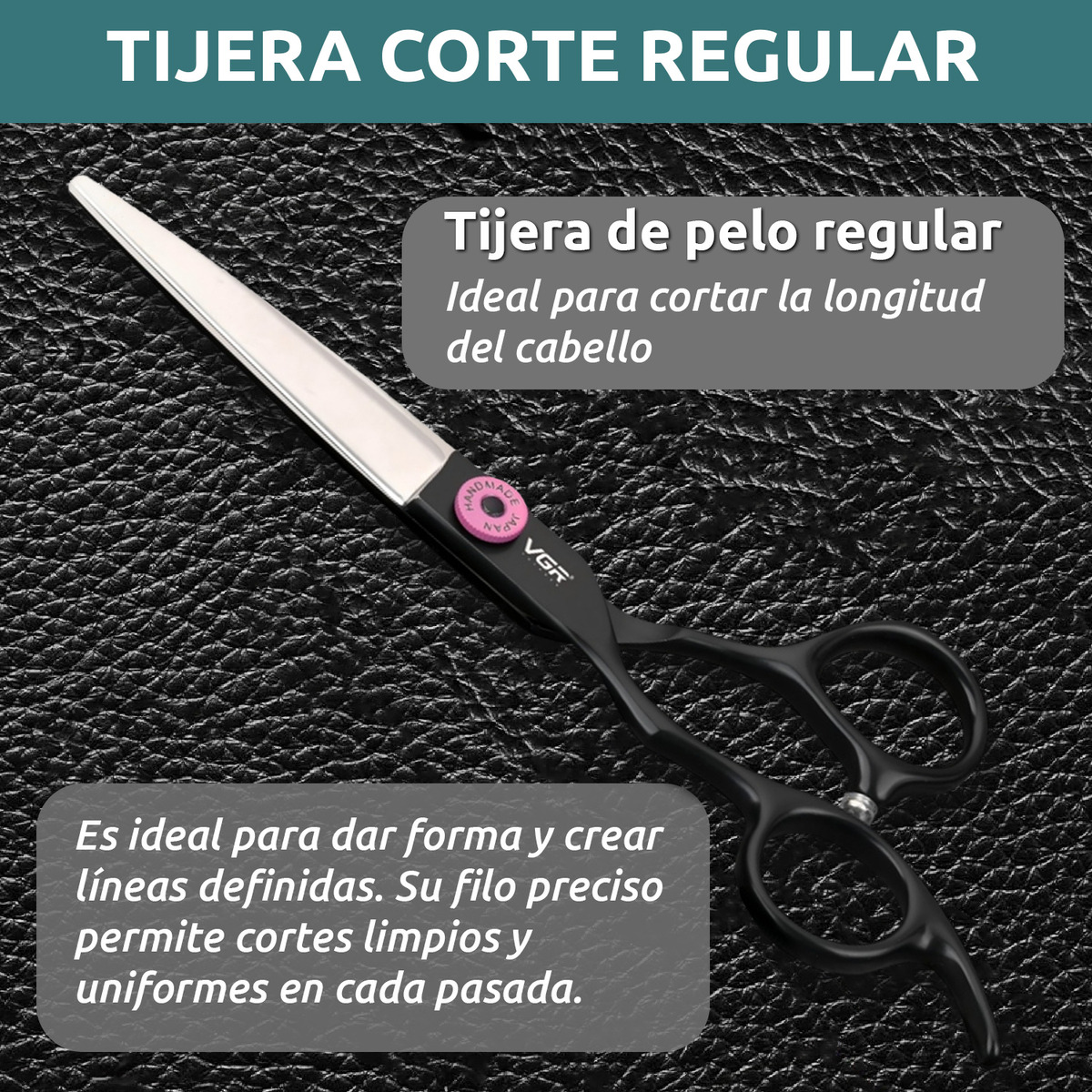 Tijeras Peluqueria Kit Vgr De Corte Entresacado Y Recta - Image 3