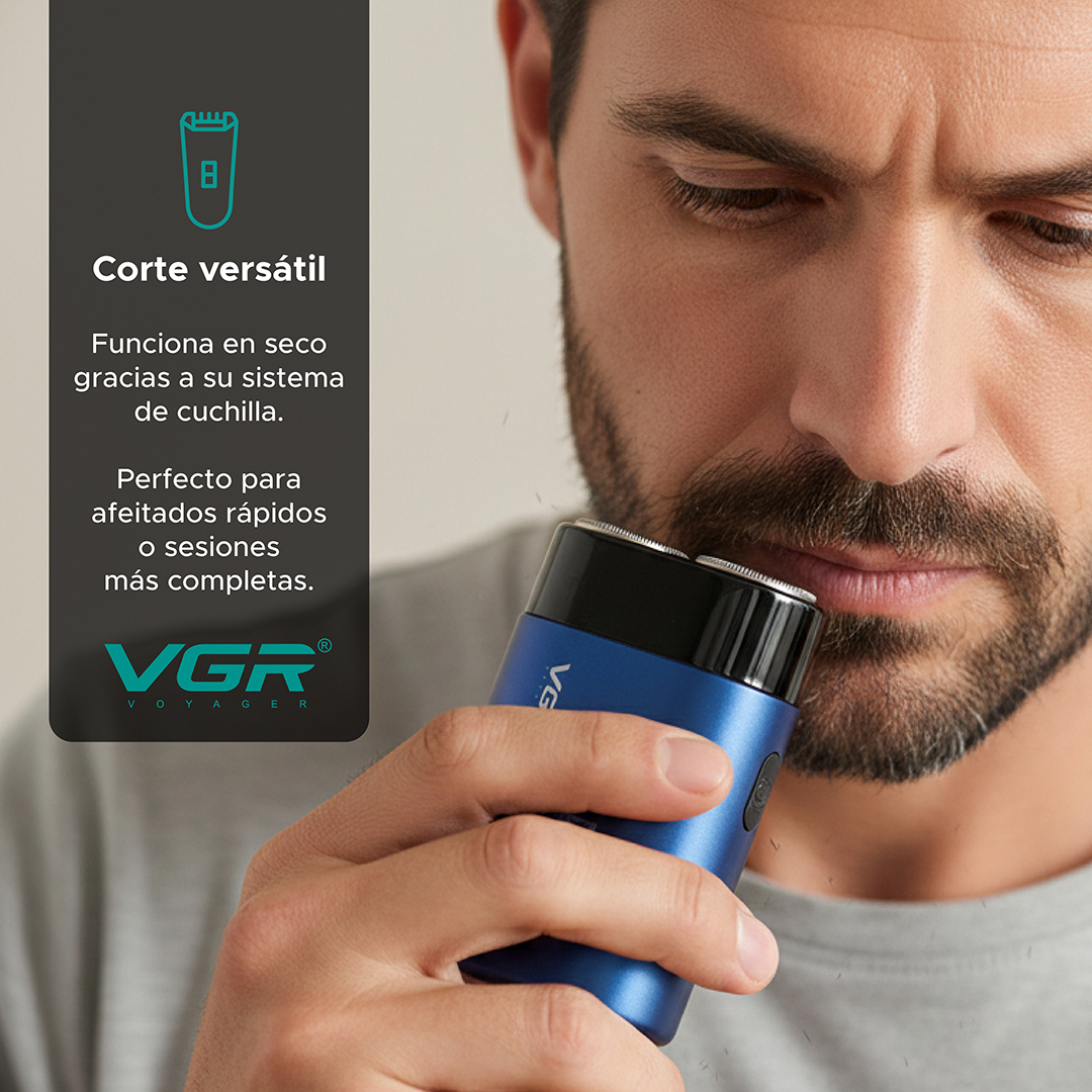 Repuesto Cabezal Para Máquina Afeitadora Eléctrica Vgr V-347 - Image 9