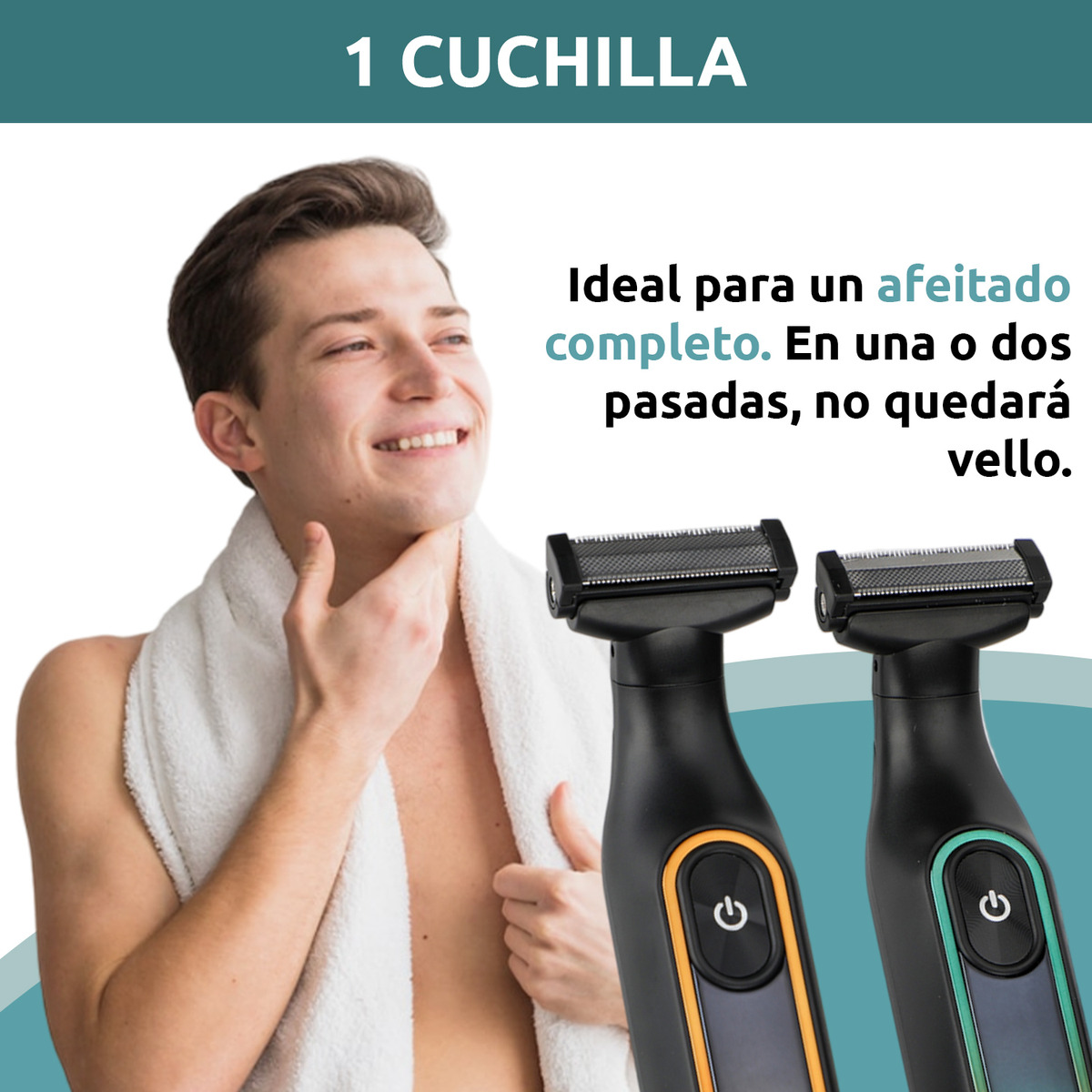 Repuesto Cabezal Maquina Afeitadora Vgr V-360 Rasuradora Negro - Image 6