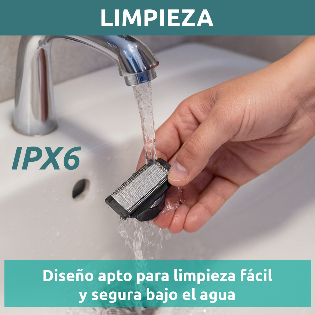 Repuesto Cabezal Maquina Afeitadora Vgr V-360 Rasuradora Negro - Image 8