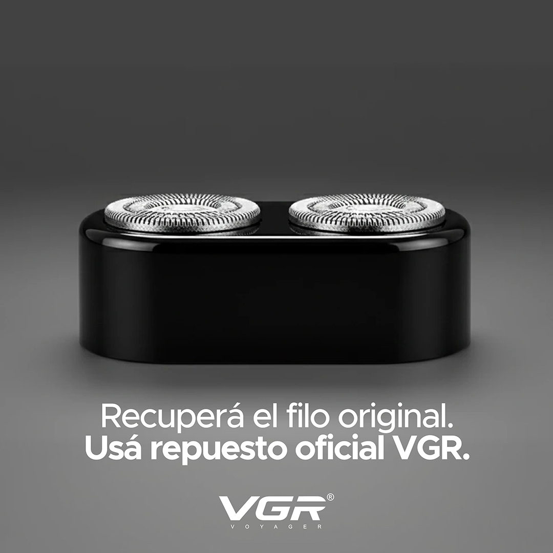 Repuesto Cabezal Para Máquina Afeitadora Eléctrica Vgr V-347 - Image 2