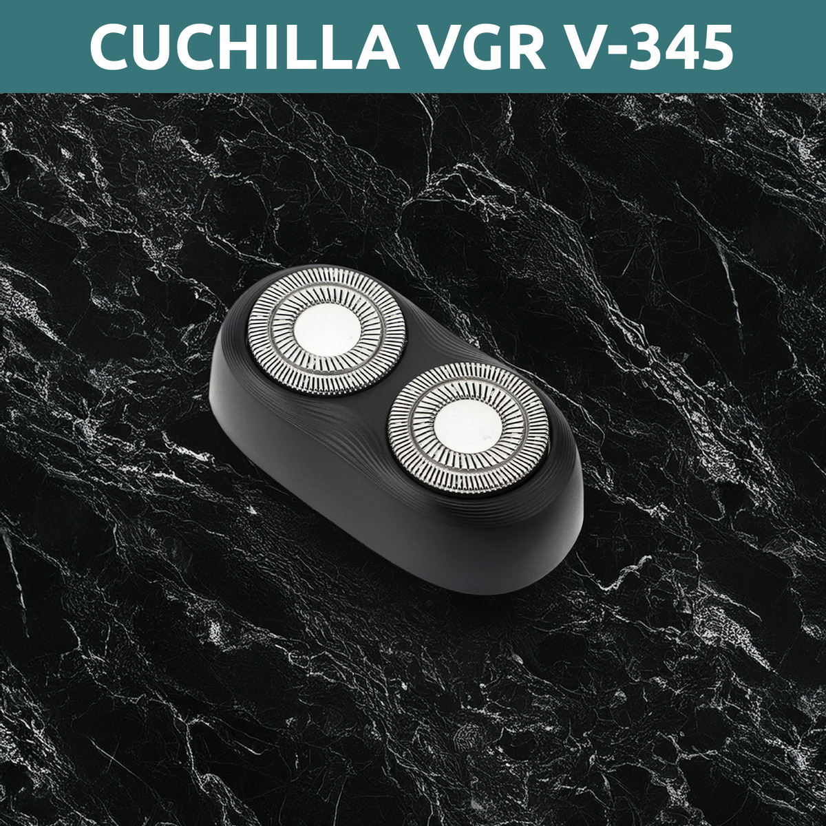 Repuesto Cabezal Maquina Afeitadora Vgr V-345 Rasuradora Blanco - Image 9