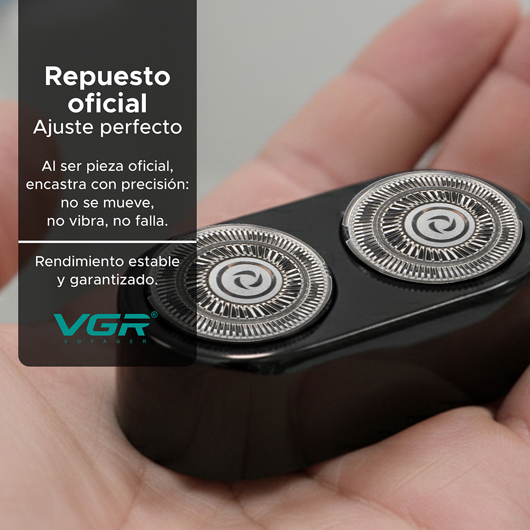 Repuesto Cabezal Para Máquina Afeitadora Eléctrica Vgr V-347 - Image 7