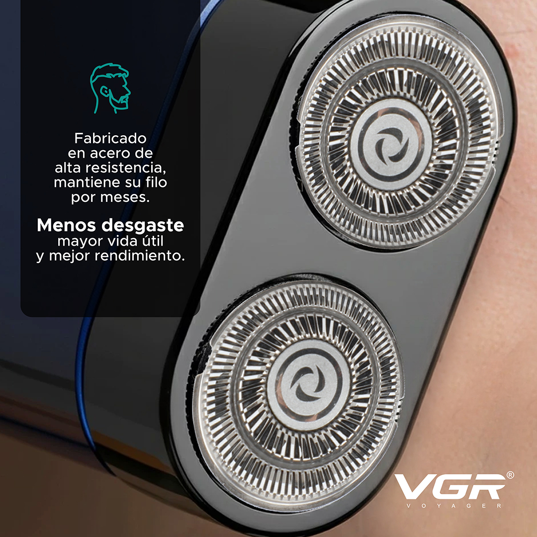 Repuesto Cabezal Para Máquina Afeitadora Eléctrica Vgr V-347 - Image 5