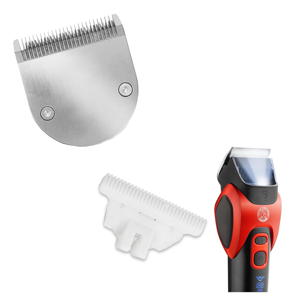 Cuchillas Repuesto Vgr V-208 Para Cortadoras De Mascotas