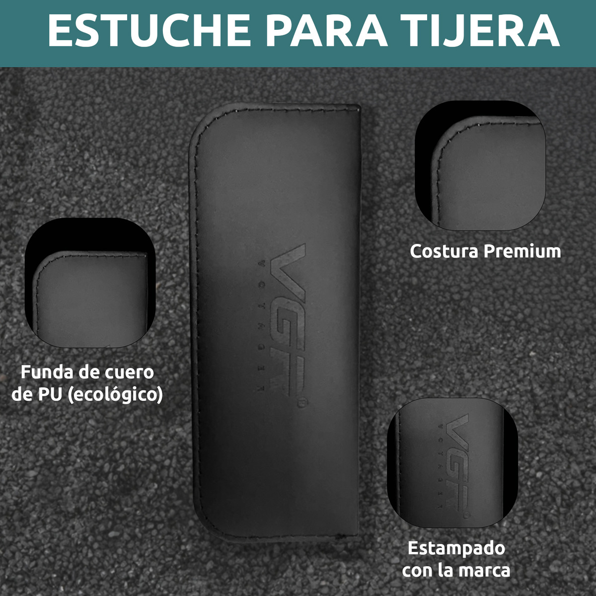 Tijeras Peluqueria Vgr Corte Entresacar Recta Plateado Zurdo - Image 6