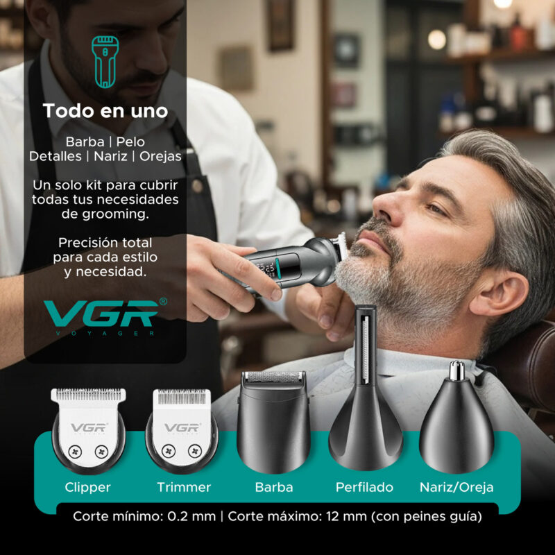 Alternative view of Combo Grooming Kit Trimmer 14 En 1 V-096 Vgr