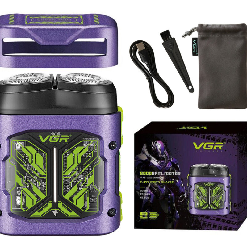 Afeitadora Eléctrica Para Hombre Cabezal Magnético Vgr V-344