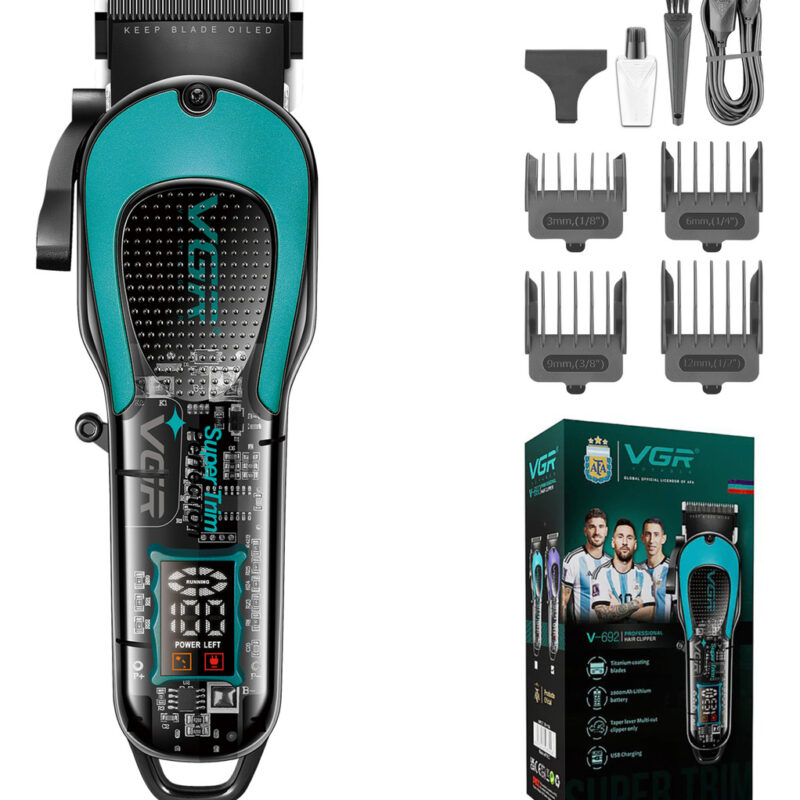 Maquina De Cortar Pelo Clipper 200 Min Profesional Vgr V-692