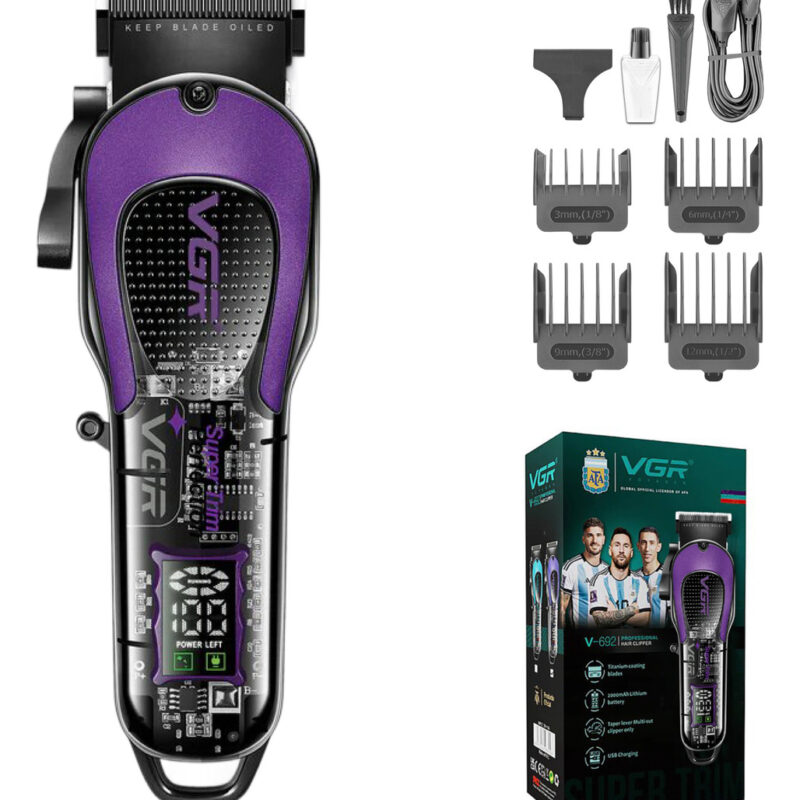 Maquina De Cortar Pelo Clipper 200 Min Profesional Vgr V-692
