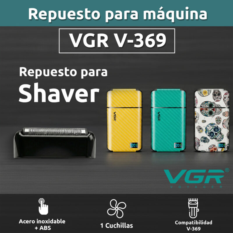 Alternative view of Repuesto Cabezal Para Afeitadora Eléctrica Hombre Vgr V-369