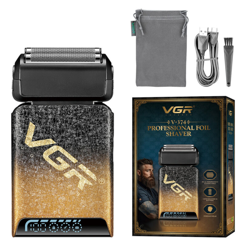 Afeitadora Eléctrica Shaver Para Hombre Vgr V-374