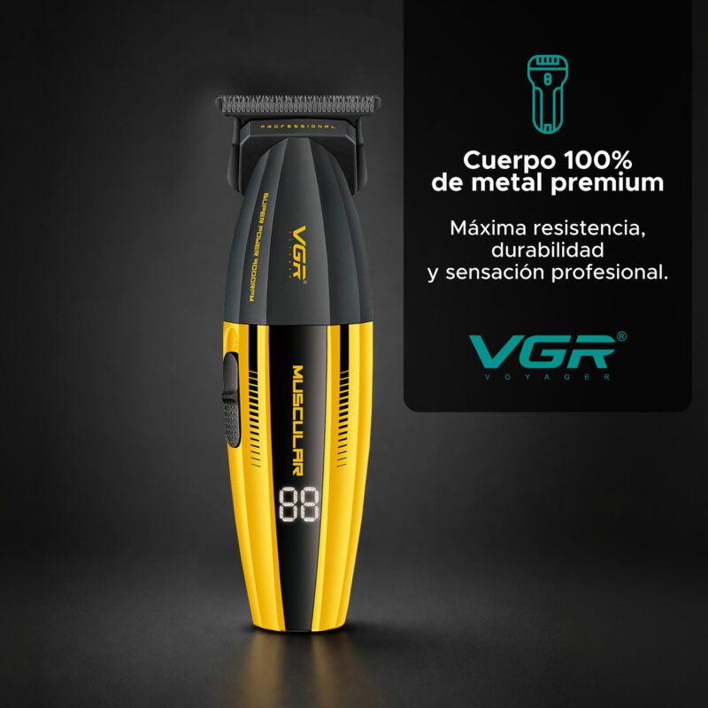 Alternative view of Máquina Cortar Pelo Patillera Trimmer Profesional Vgr V-285t