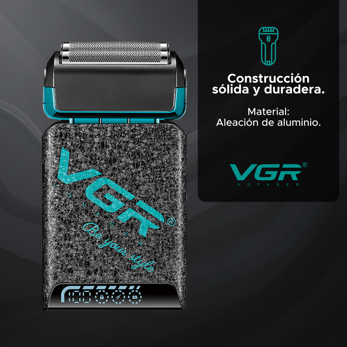 Afeitadora Eléctrica Shaver Para Hombre Vgr V-374 - Image 4